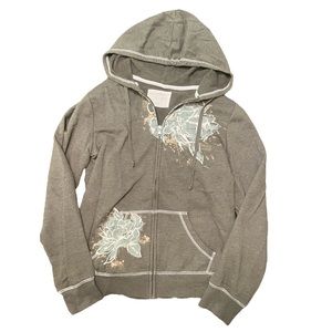 Y2K Women’s Made For Life Green Graphic Zip Up Hoodie